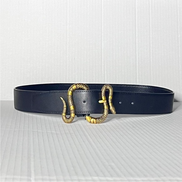 GUCCI Leather Snake Belt - Picture 6 of 16